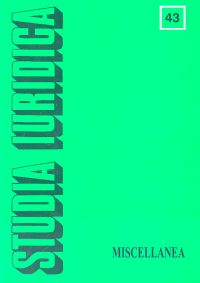 Studia Iuridica Tom 43 -  - książka