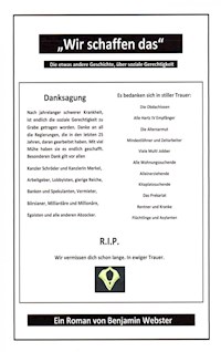 "Wir schaffen das" - Benjamin Webster - ebook