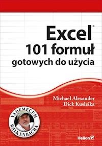 Excel 101 formuł gotowych do użycia - Alexander Michael, Kusleika Dick - książka