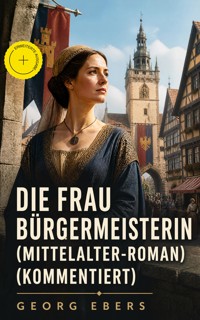 Die Frau Bürgemeisterin (Mittelalter-Roman) (Kommentiert) - Georg Ebers - ebook