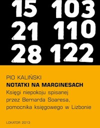 Notatki na marginesach Księgi niepokoju - Kaliński Pio - książka
