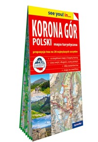 Korona Gór Polski. Mapa turystyczna - zbiorowa praca - książka