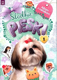 Słodkie pieski Album z naklejkami -  - książka