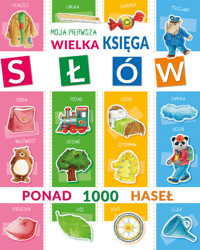 Moja pierwsza wielka księga słów - zbiorowa praca - książka