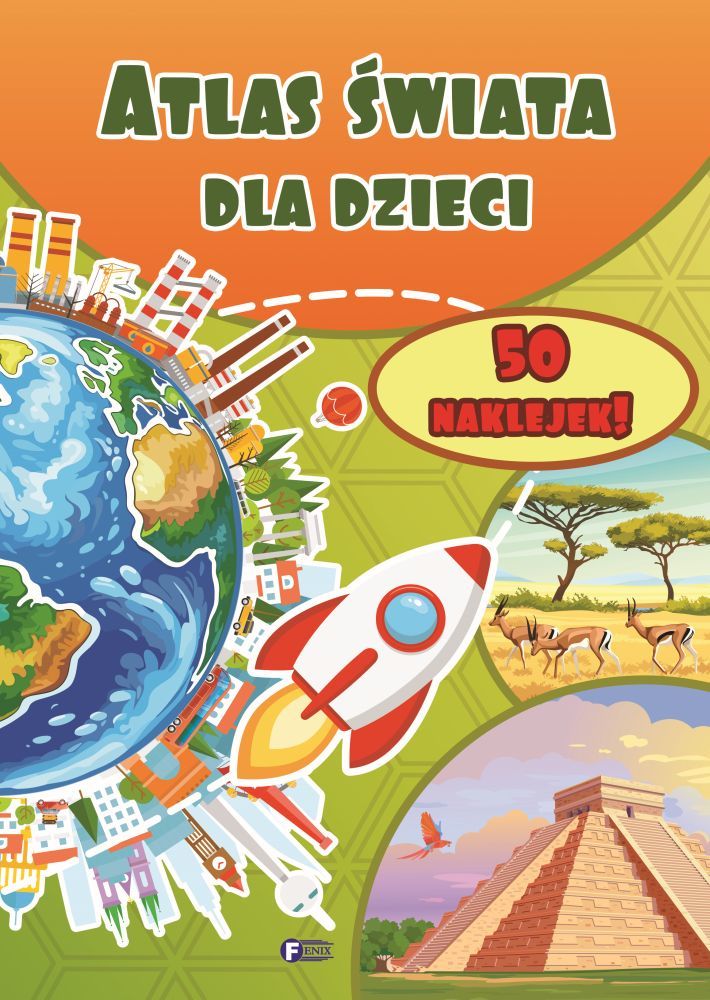 Atlas świata dla dzieci - zbiorowa praca - książka