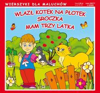 Wlazł kotek na płotek Sroczka Mam trzy latka -  - książka