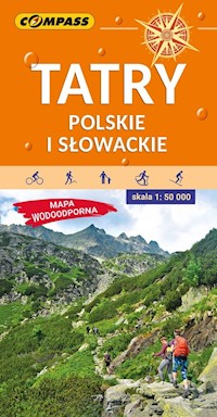 Tatry Polskie i Słowackie Mapa turystyczna wodoodporna 1:50 000 -  - książka