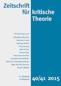 Zeitschrift für kritische Theorie / Zeitschrift für kritische Theorie, Heft 40/41 - Theodor W. Adorno - ebook