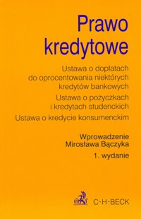 Prawo kredytowe -  - książka