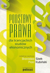 Podstawy prawa dla licencjackich studiów ekonomicznych -  - książka