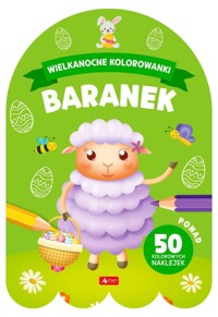 Wielkanocne kolorowanki Baranek -  - książka