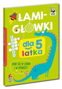 Łamigłówki dla 5-latka Kapitan Nauka -  - książka