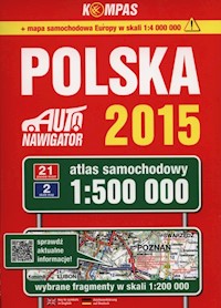 Polska Atlas samochodowy 1:500 000 -  - książka