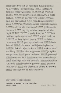 Zapiski z niełatwych czasów - Krzysztof Orzechowski - książka