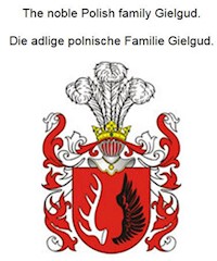 The noble Polish family Gielgud. Die adlige polnische Familie Gielgud. - Werner Zurek - ebook