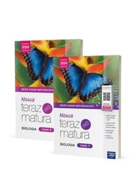 Nowa Teraz Matura Biologia Zbiór zadań maturalnych Część 1-2 Do matury 2024 -  - książka