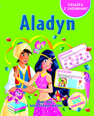 Baw się z bohaterami baśni! Aladyn - zbiorowa praca - książka