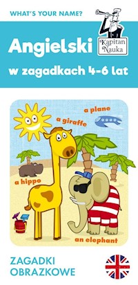 Kapitan Nauka Angielski 4-6 lat Zagadki obrazkowe -  - książka