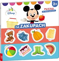 Disney Puzzle dla małych bystrzaków Na zakupach -  - książka