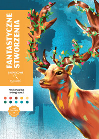 Art therapy. Kolorowanka antystresowa. Fantastyczne stworzenia. Zagadkowe rysunki - Sandrine Fourrier (ilustr.) - książka