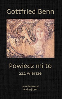 Powiedz mi to - Benn Gottfried - książka