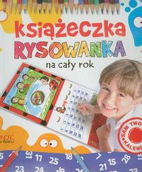 Książeczka rysowanka na cały rok -  - książka