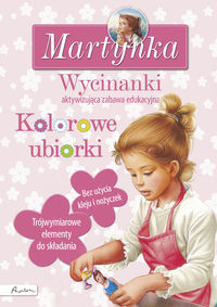 Martynka Wycinanki Kolorowe ubiorki -  - książka