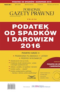 Podatek od spadków darowizn 2016 -  - książka