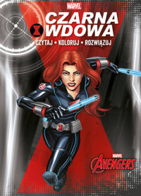 Czytaj, koloruj, rozwiązuj. Czarna Wdowa. Marvel Avengers -  - książka