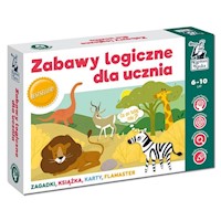 Zabawy logiczne dla ucznia Kapitan Nauka - Minge Natalia, Minge Krzysztof, Sobkowiak Monika, Biela Agnieszka - książka