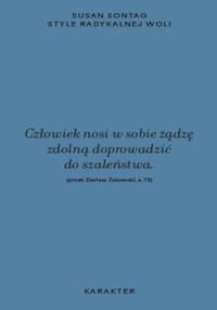 Style radykalnej woli - Sontag Susan - ebook + książka