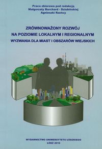Zrównoważony rozwój na poziomie lokalnym i regionalnym -  - książka