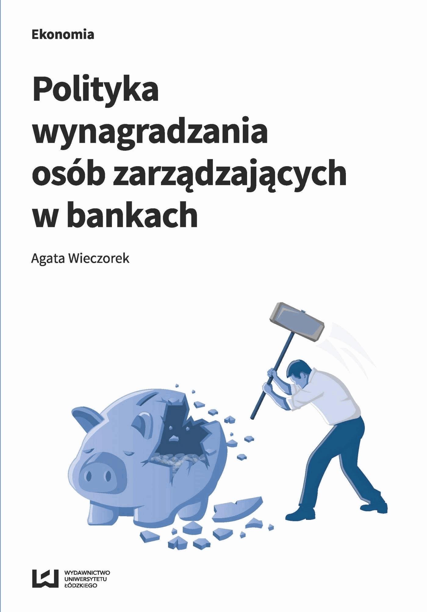 Okładka:Polityka wynagradzania osób zarządzających w bankach 