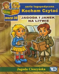 Kocham Czytać Zeszyt 30 Jagoda i Janek na Litwie - Cieszyńska Jagoda - książka