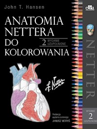 Anatomia Nettera do kolorowania - Hansen J.T. - książka