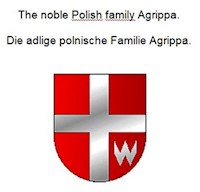 The noble Polish family Agrippa. Die adlige polnische Familie Agrippa. - Werner Zurek - ebook