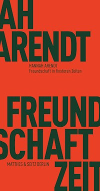 Freundschaft in finsteren Zeiten - Hannah Arendt - ebook