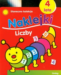 Słoneczna kolekcja 4 lata Naklejki liczby -  - książka