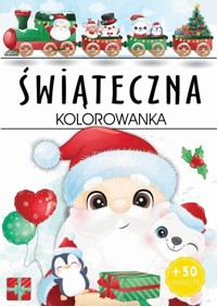 Świąteczna kolorowanka -  - książka