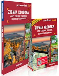 Ziemia kłodzka Góry Stołowe Śnieżnik sudeckie uzdrowiska light przewodnik + mapa -  - książka