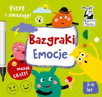 Kapitan Nauka. Bazgraki. Emocje 3-6 lat wyd. 2022 - Monika Sobkowiak - książka