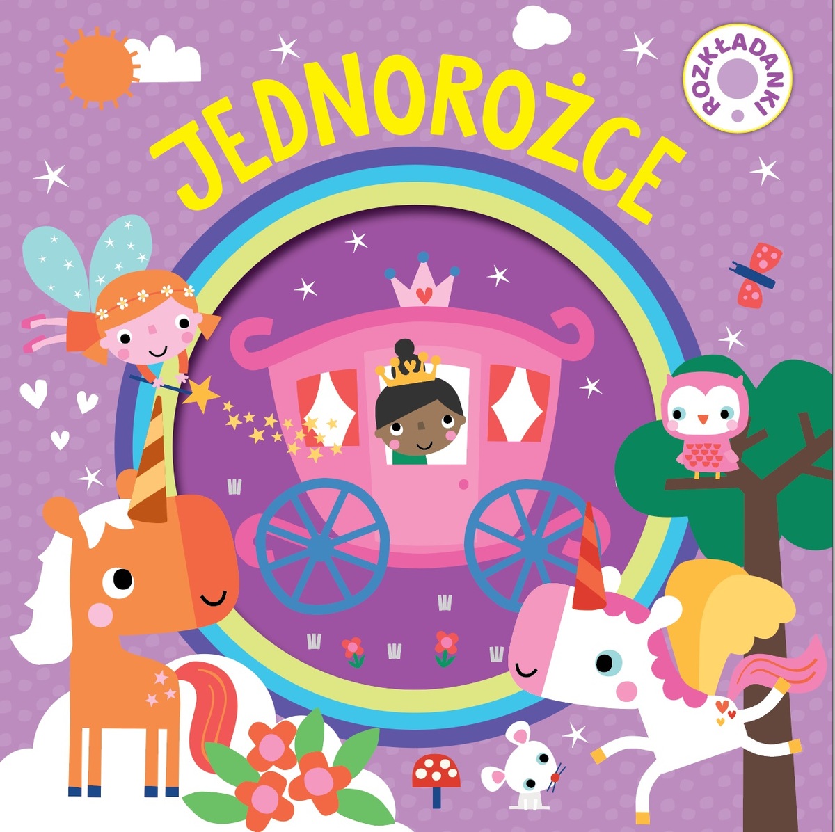 Jednorożce. Rozkładanki - Monika Tomaszewska (tłum.) - książka