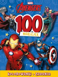 100 naklejek. Marvel  Avengers -  - książka