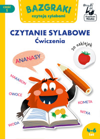 Bazgraki czytają sylabami. Czytanie sylabowe. Ćwiczenia. Bazgraki. Część 1 - Zuzanna Osuchowska - książka