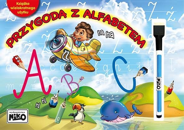 Przygoda z alfabetem - zbiorowa praca - książka
