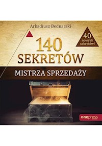 140 sekretów Mistrza Sprzedaży - Arkadiusz Bednarski - audiobook + książka