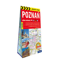 Poznań foliowany plan miasta 1:20 000 -  - książka