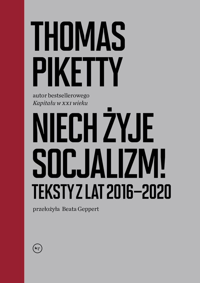 Okładka:Niech żyje socjalizm! Teksty z lat 2016–2020 