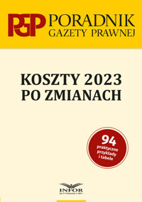 Koszty 2023 po zmianach -  - książka