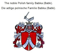 The noble Polish family Babka. Die adlige polnische Familie Babka. - Werner Zurek - ebook